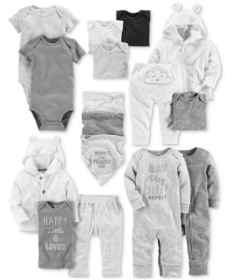 Carter's Baby Boys Cloud-Print Layette Separates