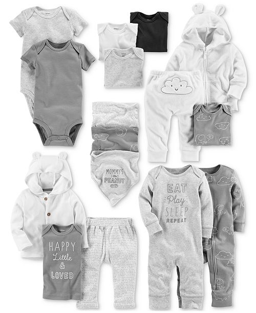 Carter S Baby Boys Cloud Print Layette Separates Reviews Sets