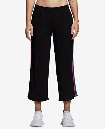 Adidas relaxed discount cropped track pants