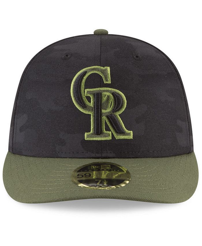 New Era Colorado Rockies Memorial Day Low Profile 59FIFTY FITTED Cap ...