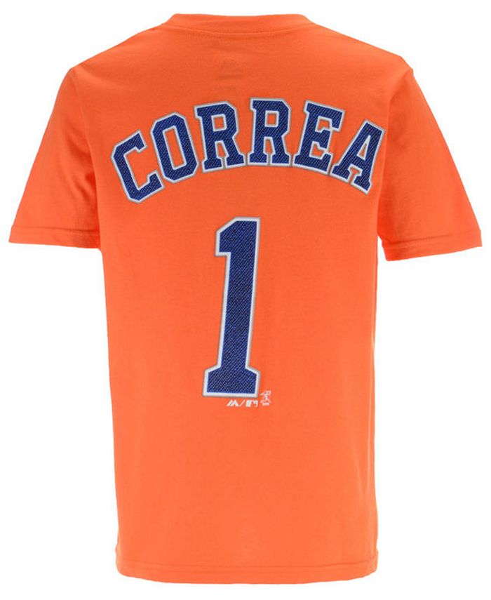 Houston Astros Nike Official Replica Home Jersey - Mens with Correa 1  printing