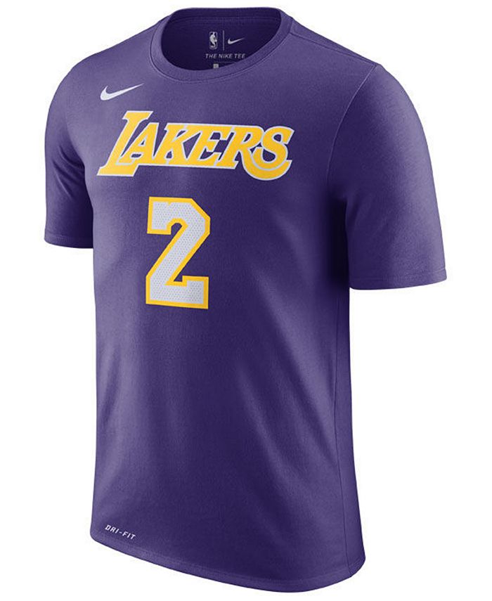 Nike Men's Lonzo Ball Los Angeles Lakers Statement Player T-Shirt ...