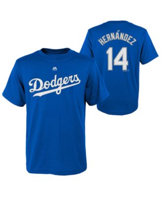 Nike Men's Enrique Hernandez Los Angeles Dodgers Name and Number