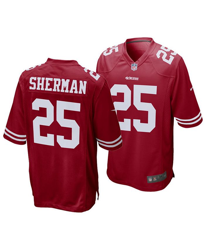 sherman 49ers jersey