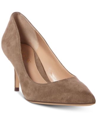 ralph lauren suede pumps