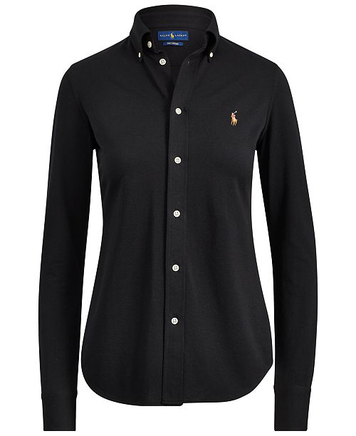 Ralph lauren knit oxford dress clearance