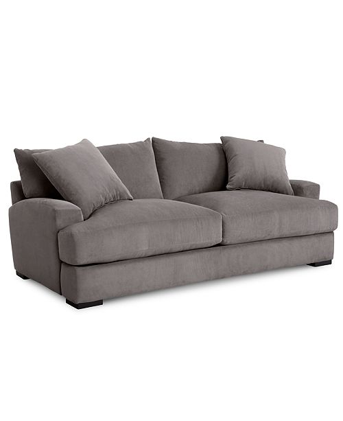 Furniture Rhyder 88&#39;&#39; Fabric Sofa, Created For Macy&#39;s & Reviews - Furniture - Macy&#39;s
