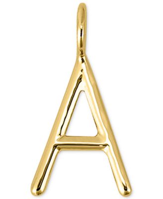 Sarah Chloe - Mini Initial Charm in 14k Gold