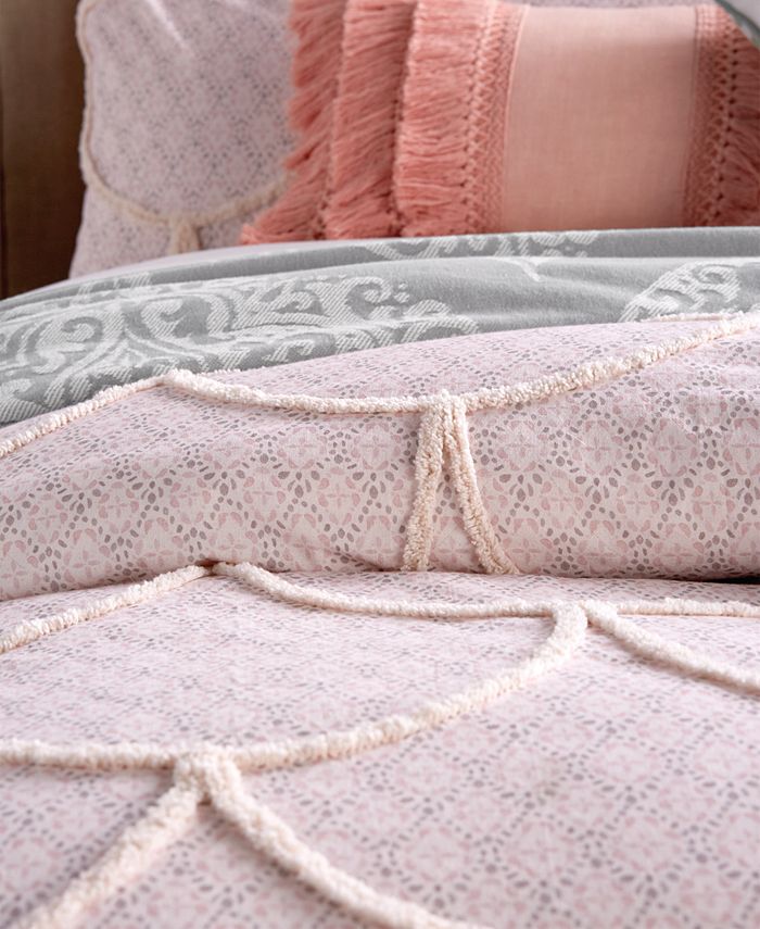 Peri Home Peri Chenille Scallop 3Pc. King Comforter Set Macy's