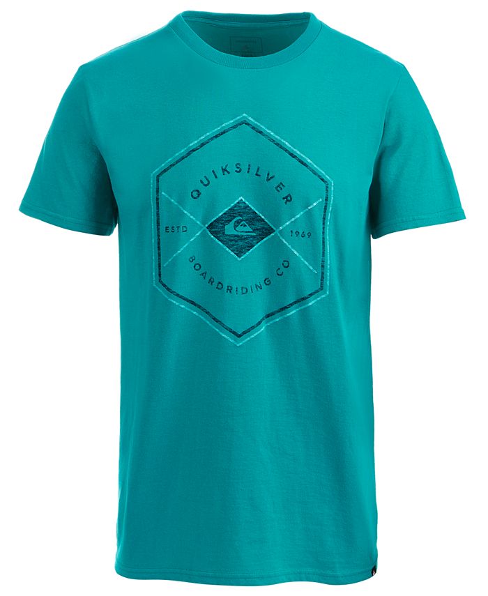 Quiksilver Men's Hexagon Graphic-Print T-Shirt - Macy's