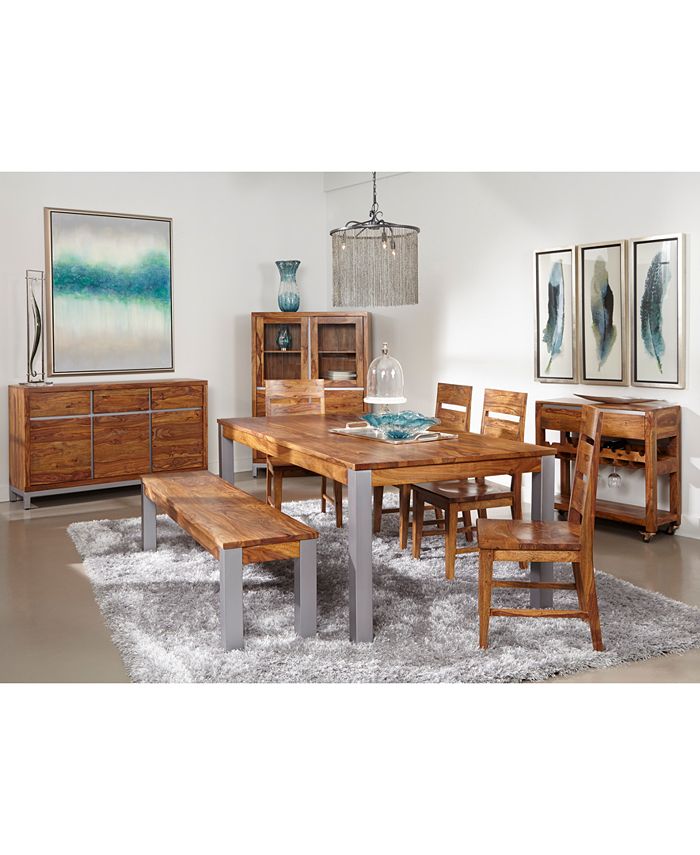 Coast to Coast Kingston Dining Bench, Quick Ship Macy's