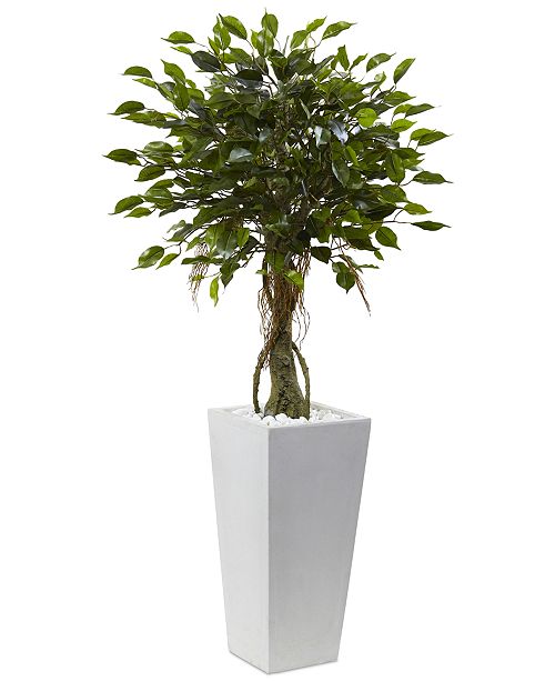 Nearly Natural 52 Ficus Uv Resistant Indoor Outdoor Artificial