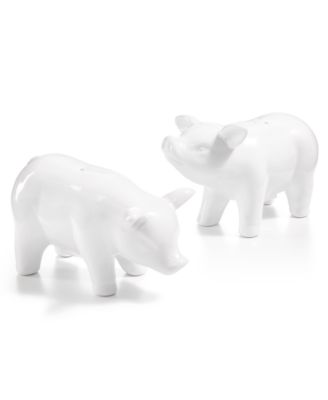 Martha Stewart Collection - Farmhouse Figural Pig Salt & Pepper Shakers