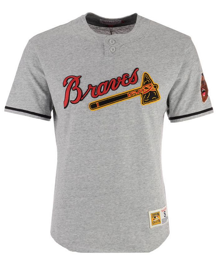 Mitchell & Ness Men's Atlanta Braves Sealed The Victory Henley T-Shirt -  Macy's
