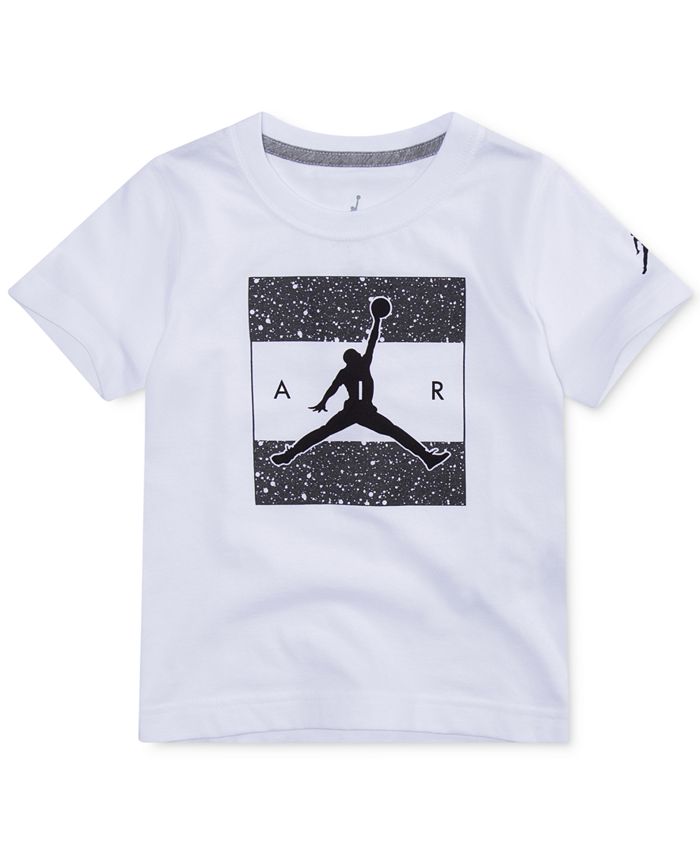 Jordan Little Boys Graphic-Print Cotton T-Shirt - Macy's