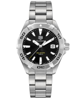 TAG Heuer Men s Swiss Aquaracer Stainless Steel Bracelet Watch