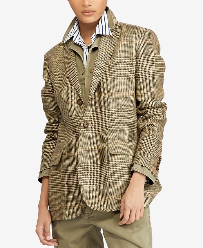 Polo Ralph Lauren Plaid Blazer Macy's