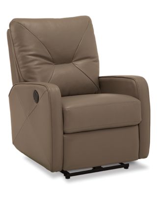 Finchley Leather Power Wallhugger Recliner