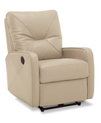 Finchley Leather Power Wallhugger Recliner