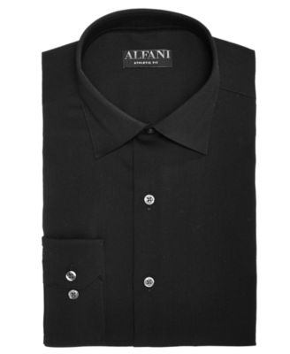 Alfani - Men's Alfa Tech Bedford Cord Classic Fit Dress Shirt, Created For Macy's