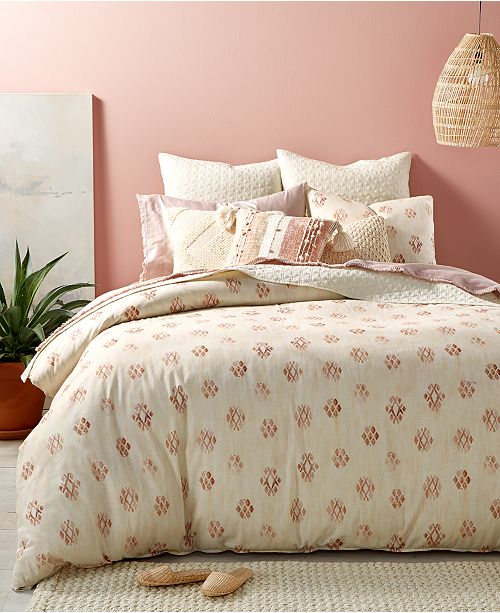 Lucky Brand Joshua Tree 3 Pc Full Queen Duvet Cover Set Created