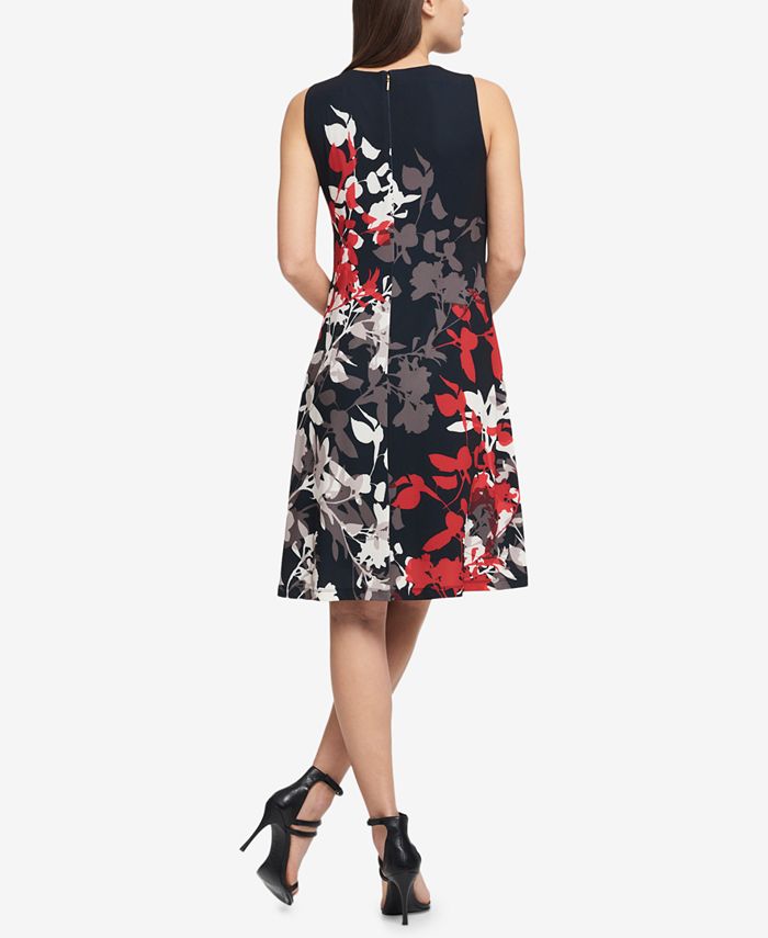 DKNY Printed Matte Jersey Dress, Created for Macy's Macy's