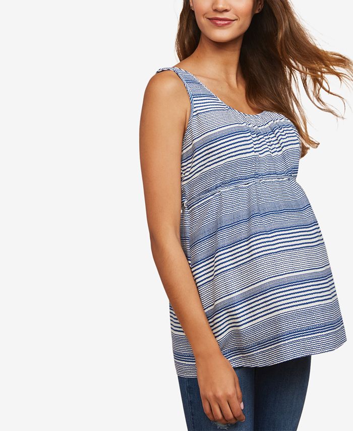 Motherhood Maternity Babydoll Blouse Macy's