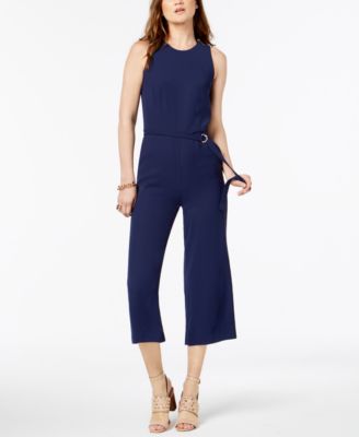 michael kors cropped jumpsuit