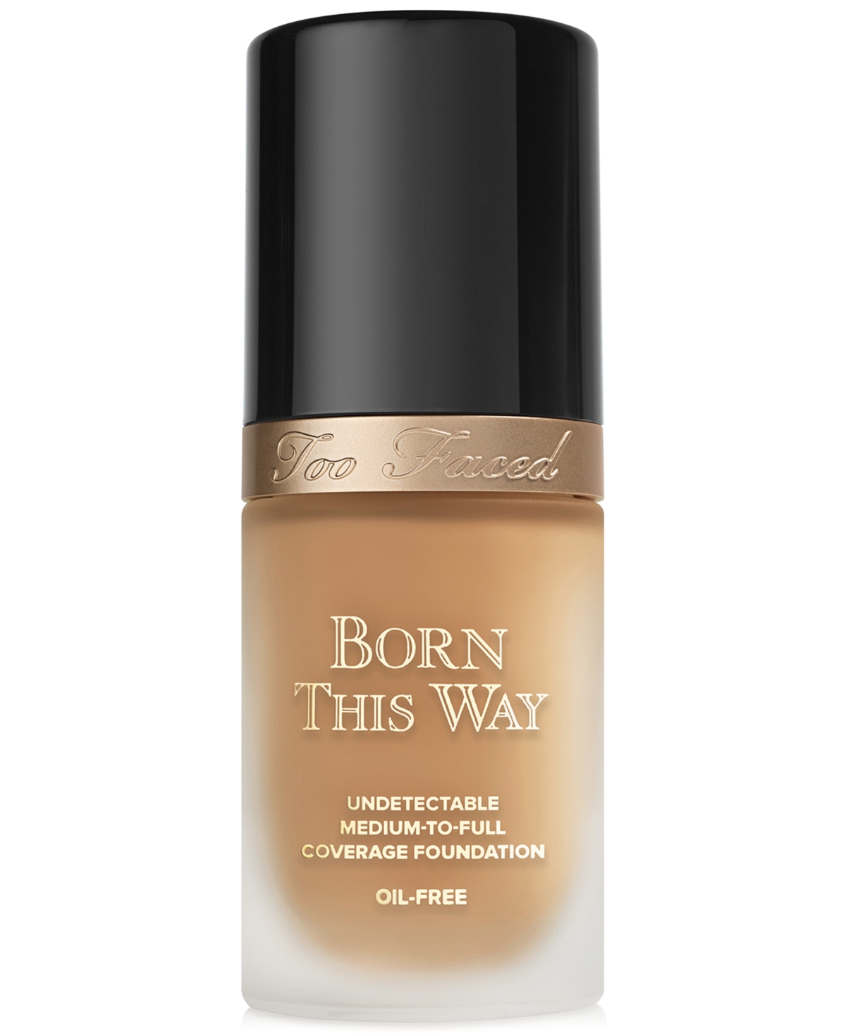 Too Faced Born This Way Flawless Coverage Natural Finish Foundation In Praline - Medium Tan W,golden Undertone