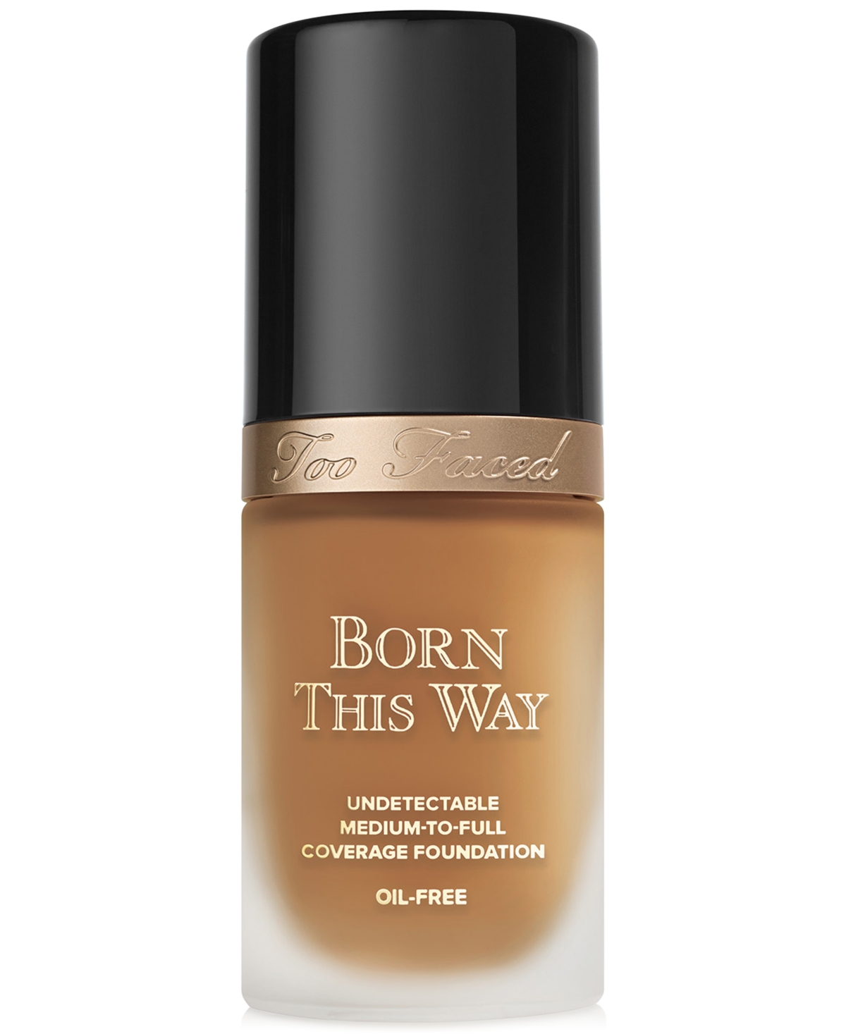 Too Faced Born This Way Flawless Coverage Natural Finish Foundation In Butter Pecan - Richest Tan W,golden Und
