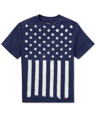 Polo Ralph Lauren - Flag Cotton Jersey T-Shirt, Big Boys