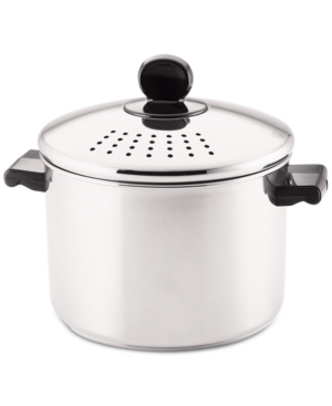 Farberware Classic Series Stainless Steel 8-Qt. Straining Stockpot & Lid