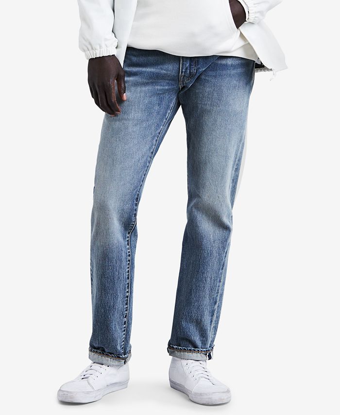 Levi's 511™ Slim Fit Non Stretch Selvedge Jeans & Reviews - Jeans - Men -  Macy's