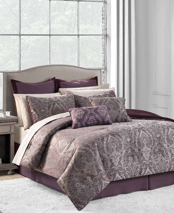 Sunham Lexington 20Pc. King Comforter Set, Created for Macy's Macy's