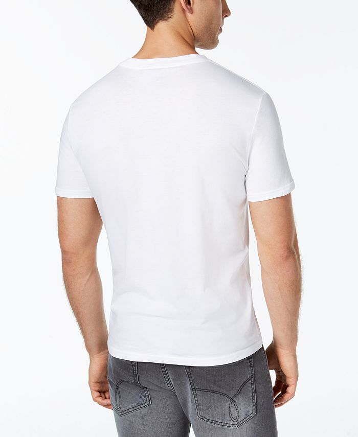 Calvin Klein Jeans Men's Big & Tall Logo Arch Crew Neck T-Shirt - Macy's