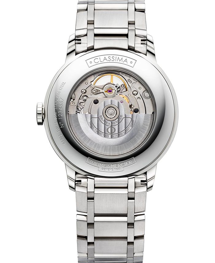 Baume mercier stainless steel automatic Outlet
