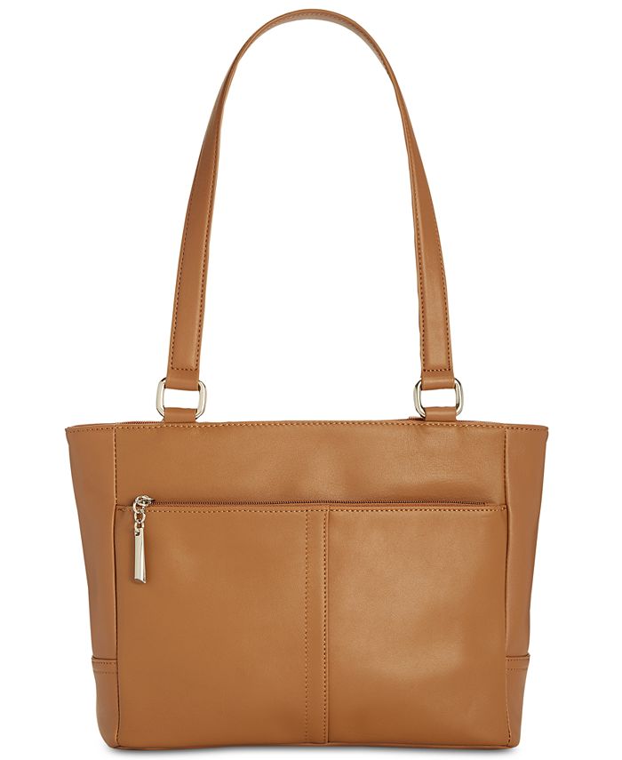 Giani Bernini Women's Nappa Classic Leather Tote Brown Size One Size
