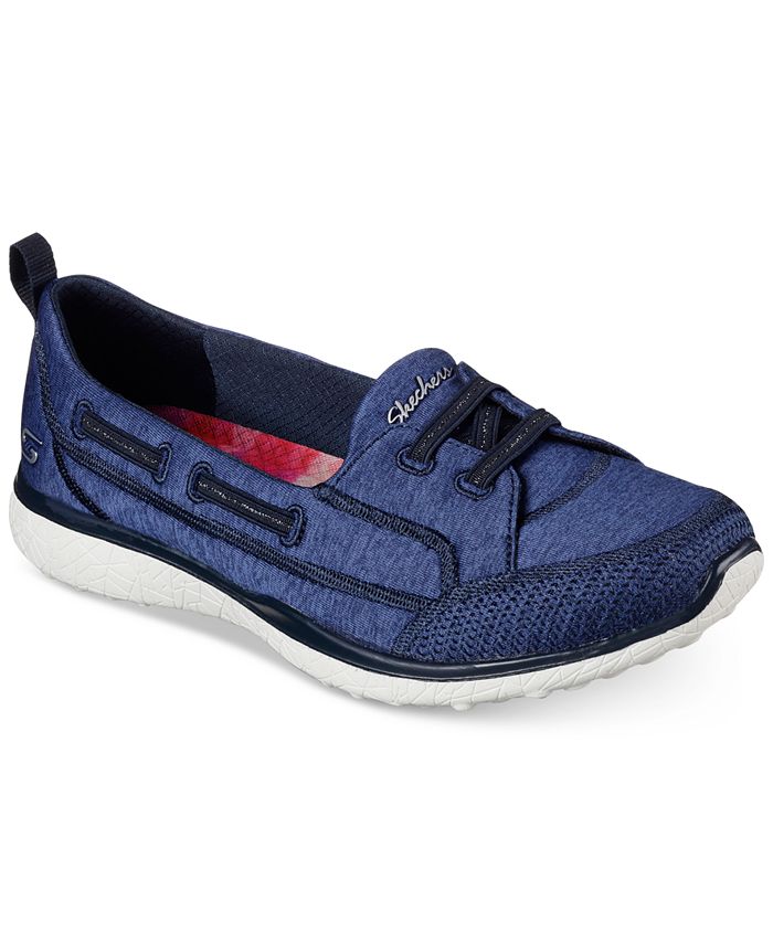 Skechers microburst wide fit trainers on sale