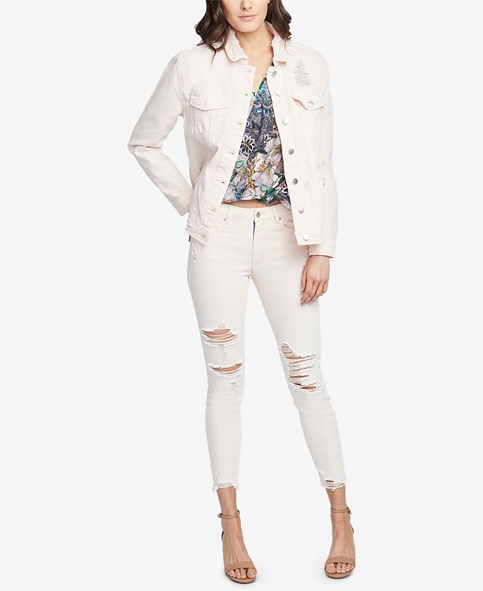 Rachel roy clearance denim jacket