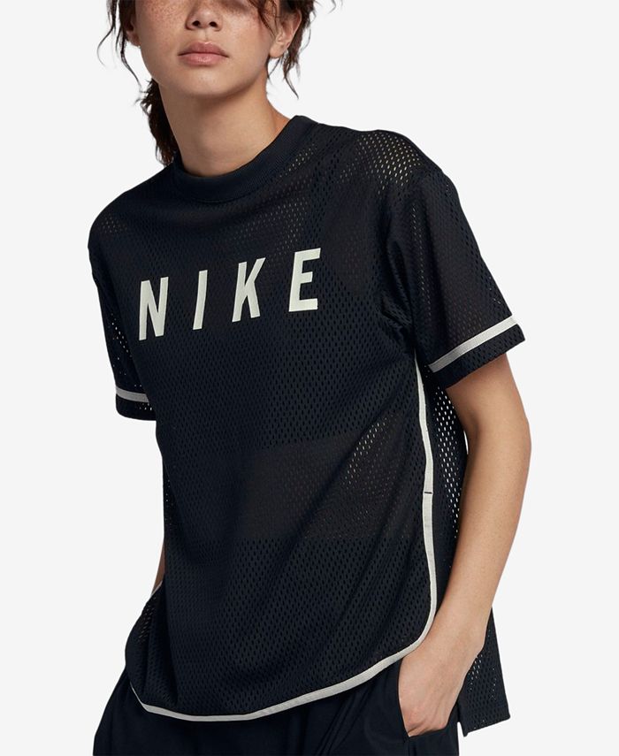 Nike Sportswear Mesh Top - Macy's