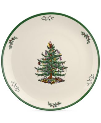 Spode Christmas Tree Round Platter - Macy's