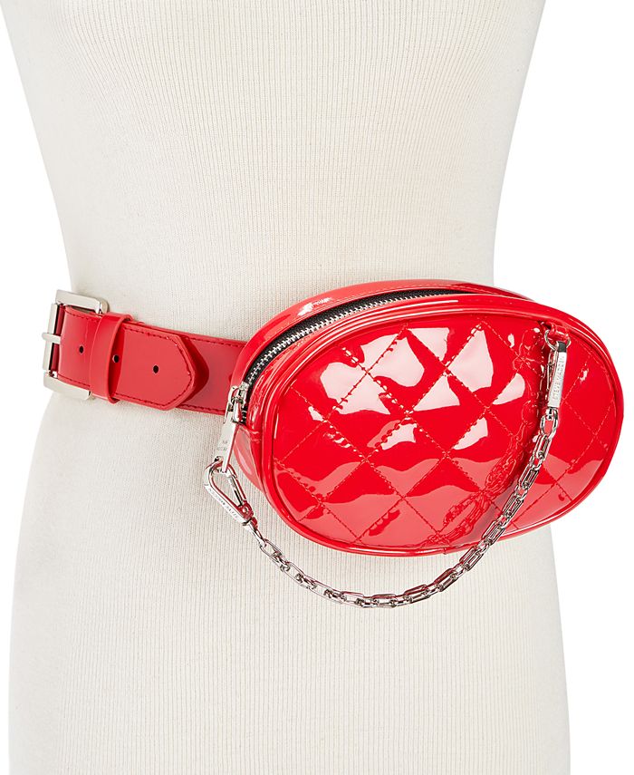 Steve madden fanny pack red deals