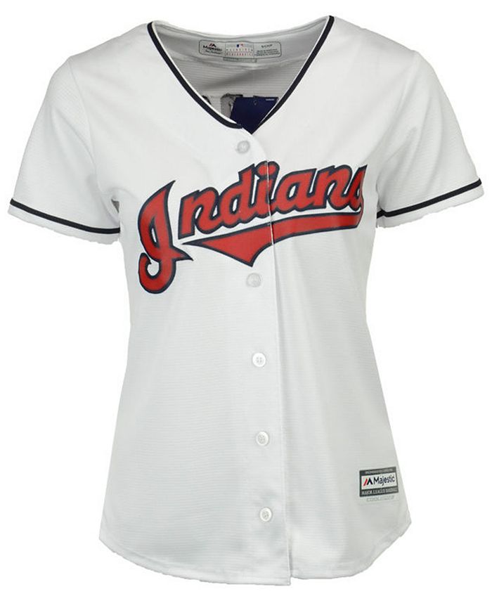 Nike Men's Francisco Lindor Cleveland Indians Official Player Replica Jersey  - Macy's