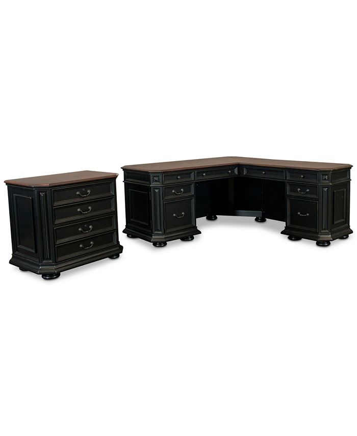Furniture Beekman Home Office, 2Pc. Furniture Set (Left Return Desk