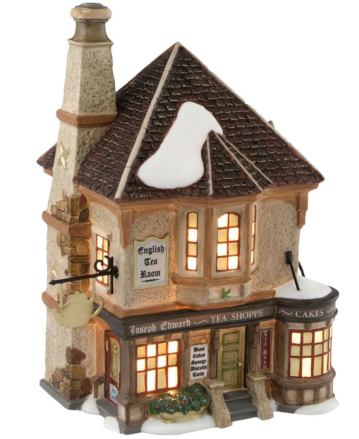 Department 56 Dickens' Village Joseph Edward Tea Shoppe Collectible
