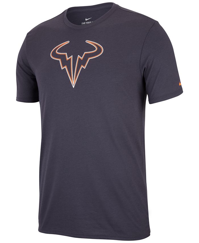 Ezel Boekhouding plaag Nike Men's Court Dry Rafael Nadal Logo T-Shirt - Macy's