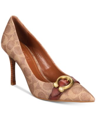 Coach signature pumps deals