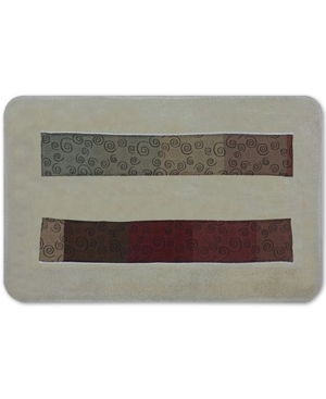 Popular Bath Miramar 21" X 32" Bath Rug In Multi