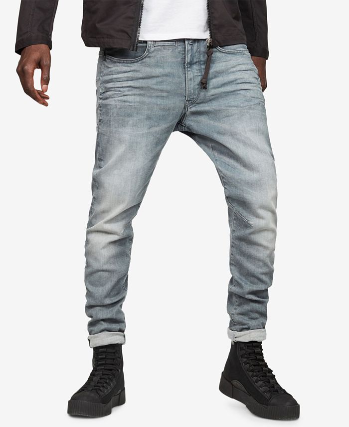 G-Star Raw Men's D-Staq 3D Super Slim Fit Stretch Jeans, Created for ...