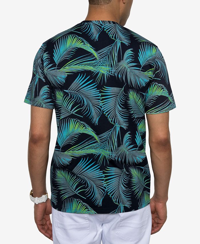 Sean John Men's Palm-Print T-Shirt - Macy's